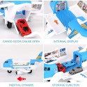 Transport Airplane, Transport Cargo Plane Car Kids Toys Set