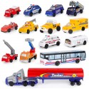 55-Piece Kids Commercial Airport Set with Toy Airplanes,Play Vehicles