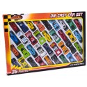36 Piece Die Cast Metal Toy Cars Diecast Mini Racing Vehicles Gift Playset