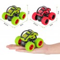 Monster Trucks,Pull Back Car Toys 360° Rotation Off-road Friction Powered