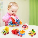 Pull Back Cars for Toddler,Baby Vehicle Play Car Set for Boys and Girls