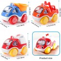 Pull Back Cars for Toddler,Baby Vehicle Play Car Set for Boys and Girls