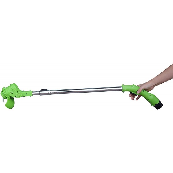 QIYA HT-901 Electric String Trimmer with Retractable Pipe, Rotatable Trimmer Head and 5 Blades Send Directly from Factory Children Can Use Under Parental Care