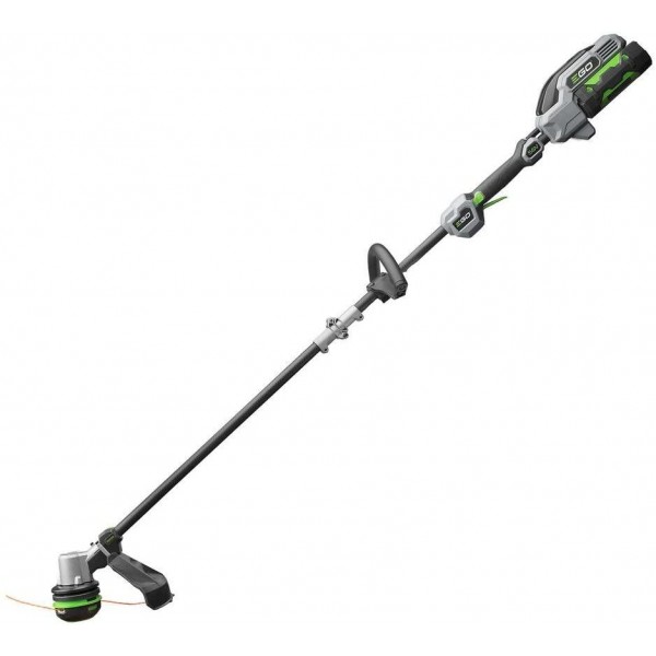 Ego 56-Volt Lith-ion Cordless Electric 15 in. Powerload String Trimmer with Carbon Fiber Shaft Kit