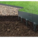 Core Edge Flexible Steel Lawn Edging Brown 6