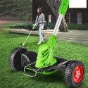 ZAIHW Grass Trimmer/Edger/Mini-Mower 2 Batteries & Charger Included Hand Push Lawn Mower