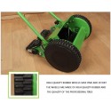 AIZYR Rear-Roller Hand Mower, Hand Push Mower Grass Cutter Energy Saving and Environmental Protection, Suitable for Gardening Lawn Finishing