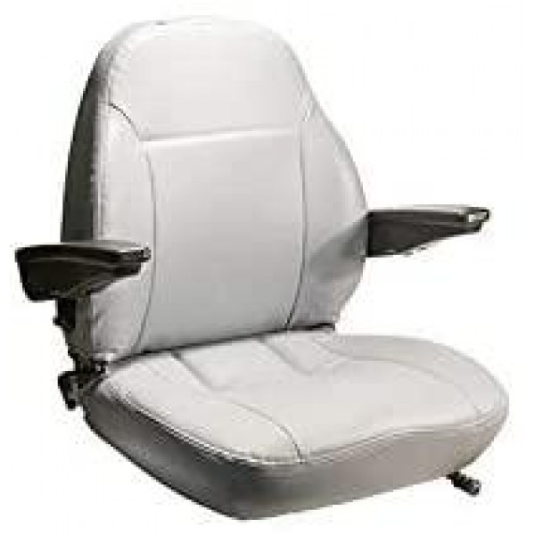 Concentric 16211 440 Series Seat. Premium High-Back Seat with Slides, Arm Rests, Lumbar.