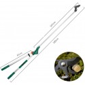 Zcx Lightweight Aluminum Alloy High Branch Thick Branches Cut Fruit Branches High Altitude Shear Green Vigorously Cut Pruning Shears Lever Effort (Color : 1.8m)