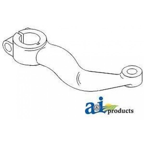 A-898342M1 Steering ARM RH, Compatible with Massey Ferguson Parts 165, 255, 2670, 270, 282, 28