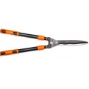 Zcx Telescopic Hedge Shears Wave Knife Edge Fence Hedge Trimming Gardening Gardening Branches Scissors (Color : Orange)