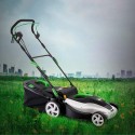 ZAIHW Electric Cordless Self-Propelled Lawnmower Without Battery and Charger, Large Electric Lawn Mower, Strong Motor, Efficient and Durable (Color : 50meterpowercord)