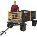 Bannon 3-in-1 Convertible Logging Wagon - 1,800-Lb. Capacity, 36 Cu. Ft.