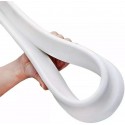 Cvmnkljfger Electric Gardening  Tool Replacement Part Free Bending Water Barrier Water Stopper Silicone White Tools Kit 90cm/120cm/150cm/200cm Garden  Tool Kit (Color : 150cm)