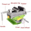 Cvmnkljfger Electric Gardening  Tool Replacement Part Cross Pliers Holder Bench Drill Vise Machine Milling Machine Tool Precision 3 Inch Garden  Tool Kit