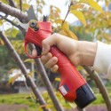 Aishanghuayi Electric Pruning Shears, Electric Pruning Shears for Pruning Fruit Trees, Rechargeable Scissors for Lithium Battery Garden Shears, 16v Electric Luxury Trimmer (Color : 2 Electric)