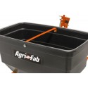 Agri-Fab Inc 45-0512-131 Rustproof  Tow Broadcast Spreader 45-0512-131, 175 lb Capacity, Black And Orange