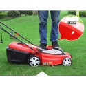 ZAIHW 1400W Electric Lawnmower Hand Push Electric Lawn Mower Small Household Weeder Lawn Mower Mower 220v Plug-in Multifunctional (Color : 60Mpowercord)