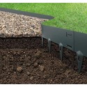 Core Edge Flexible Steel Lawn Edging Black 6