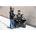 Buyers Products ATVS100 ATV All-Purpose Broadcast Spreader 100 lbs. Capacity with Rain Cover