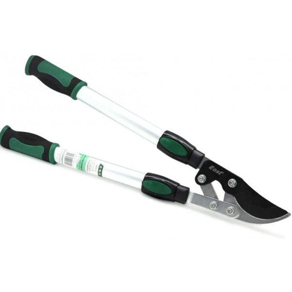 Zcx Telescopic Thick Branch Scissors SK5 Vigorously Cut Gardening Lever Effort to Design Lightweight Aluminum Rod (Color : Green Telescopic)