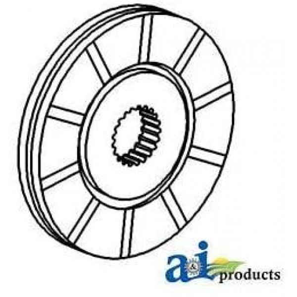 A&I Brake DISC AT12312, Compatible with John Deere Parts 2010 (RC/RC UTIL)