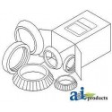 Wheel Bearing KIT WBKJD9, Compatible with John Deere Parts 6520L (W/ T21545 Hub), 6510S (W/ T21