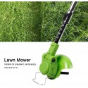 BTIHCEUOT Electric Lawn Mower,12V Portable Waterproof Garden Electric Lawn Mower Grass Trimmer Machine (US Plug)