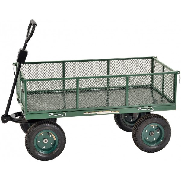 Sandusky  CW4824 Muscle Carts Steel Utility Garden Wagon, 1000 lb. Load Capacity, 21-3/4