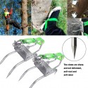 Cvmnkljfger Electric Gardening  Tool Replacement Part Straps+Gloves Picking Fruit Tree Climbing Spikes Claw Clasp Safety Pole Climb Tool Garden  Tool Kit