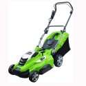 ZAIHW Corded Electric Lawn Mower Hand Push Type Automatic Lawn Mower Household Multifunctional Lawn Mower Lawn Mower (Color : 1800W, Size : 60Mpowercord)