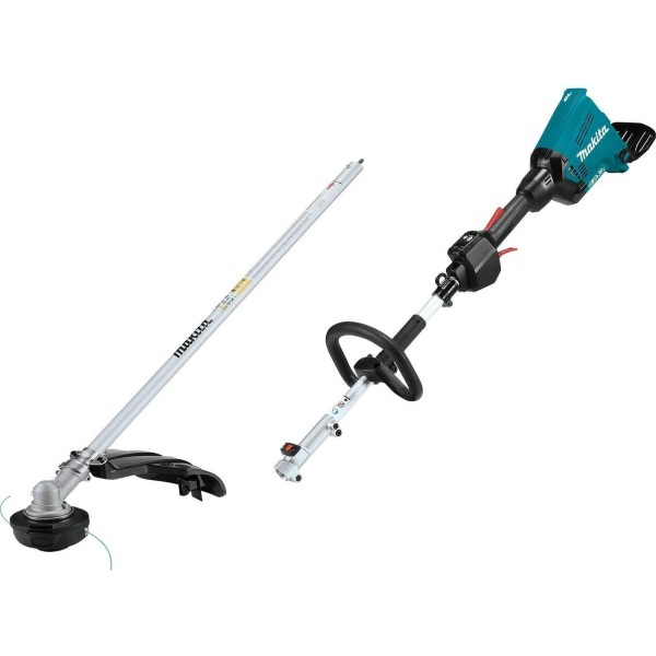 Makita XUX01ZM5 18V X2 (36V) LXT Lithium-Ion Brushless Cordless Couple Shaft Power Head with String Trimmer Attachment, Tool Only