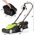 AchieveUSA 14-Inch 10 Amp Lawn Mower with Folding Handle Electric Push