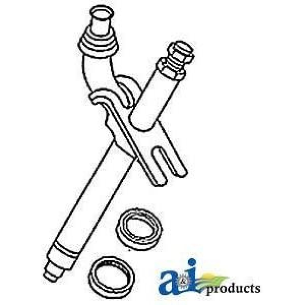 A&I Injector Pencil RE38087, Compatible with John Deere Parts 444E (ENG S/N 300000>), 410D, 410C (EN