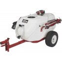 NorthStar Tow-Behind Trailer Boom Broadcast and Spot Sprayer - 61-Gallon Capacity, 5.5 GPM, 12V DC