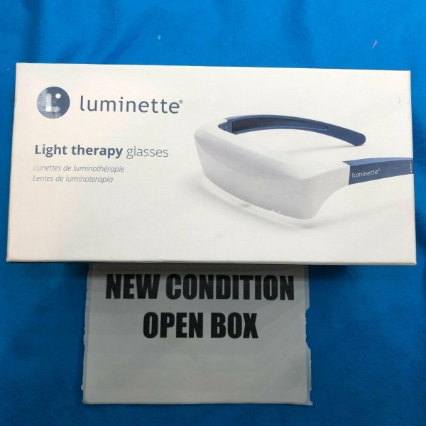 Luminette Light Therapy Glasses Improves Your Mood & Regulate Night Sleep NEW