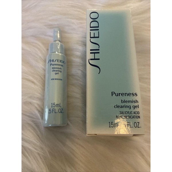 shiseido pureness blemish clearing gel 15 ml