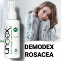Ungex Anti-Demodex Mites Treatment Rosacea Seborrheic Dermatitis Scalp Face Body
