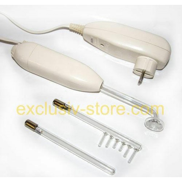 VIOLET RAY WAND + 12 ELECTRODES in BOX !! NEW!!
