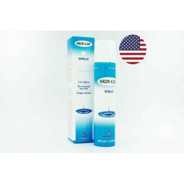 (3) Skin Cap Spray 200ml Psoriasis Eczema Seborrhea Skincap Exp2026