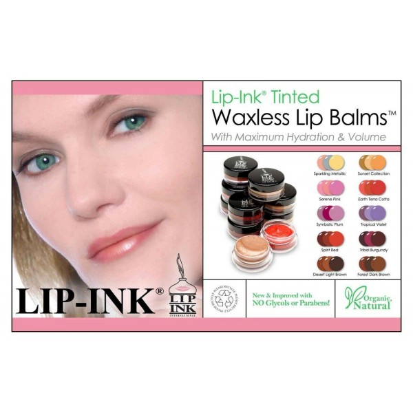Lip Ink Lot Tinted Waxless Lip Balm (Set of 10)