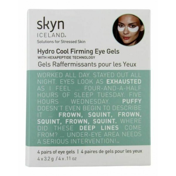 Skyn Iceland Hydro Cool Firming Eye Gels Solutions for Stressed Skin CASE NEW