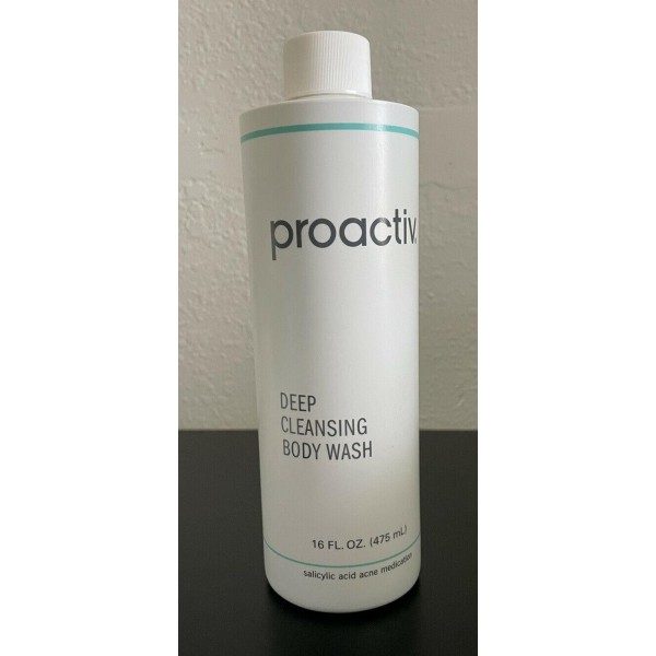 Proactiv Deep Cleansing Wash Acne Cleanser 16oz Face Body No Pump Exp 11/2022