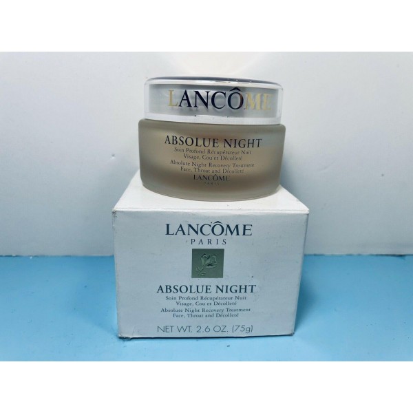 LANCOME - ABSOLUE NIGHT - NIGHT RECOVERY TREATMENT FACE, THROAT & DÉCOLLETÉ -NEW
