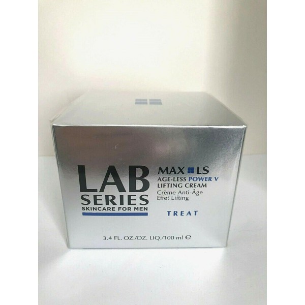 Lab Series Skin Care For Men Max LS Age-Less Power V Lifting Cream 3.4 oz Sealed