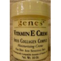 2 Jars Genes Vitamin E Creme Swiss Collagen Complex 16 oz