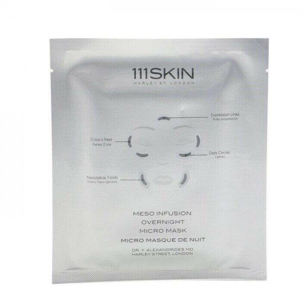 111Skin Meso Infusion Overnight Micro Mask 4x16g Womens Skin Care