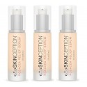 3 x SKINCEPTION ROSACEA Relief Serum Inflamed Facial Skin Redness Pain Itching