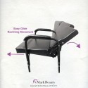 Auto-Reclining Shampoo Chair for Beauty Shampoo Bowl with Lumbar Support TLC-216