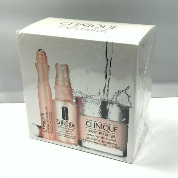Clinique Exclusive All About Moisture Set Gift (3 pcs) NEW SEALED